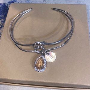 Custom Charm Bracelet with initial “R”